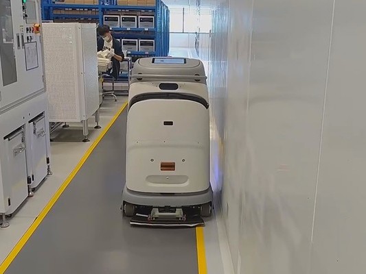 坦力無人洗地機器人，讓機加工車間清潔 “嗨” 起來