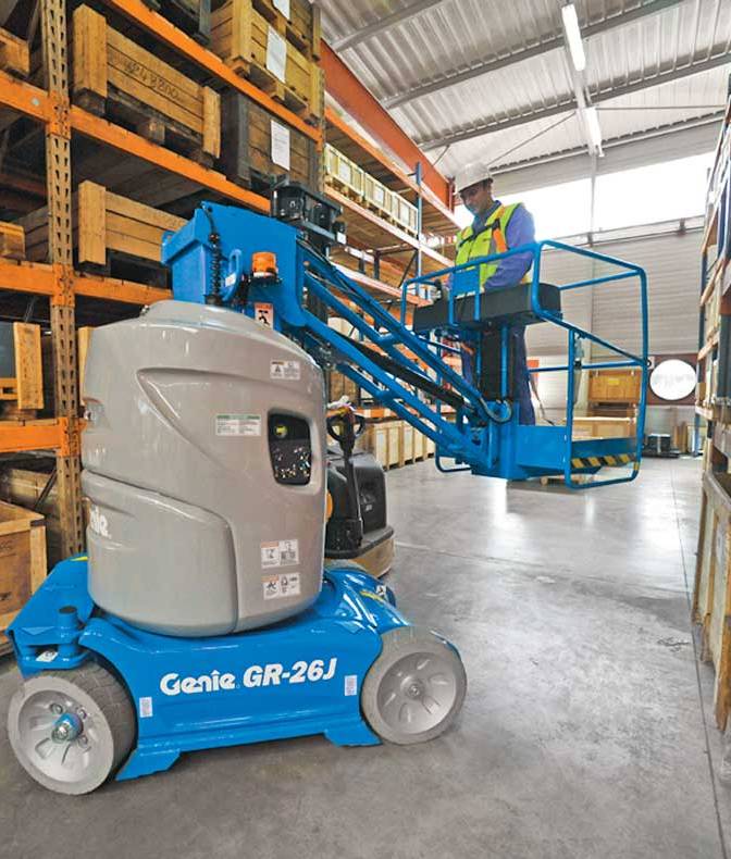 桅桿式高空作業平臺