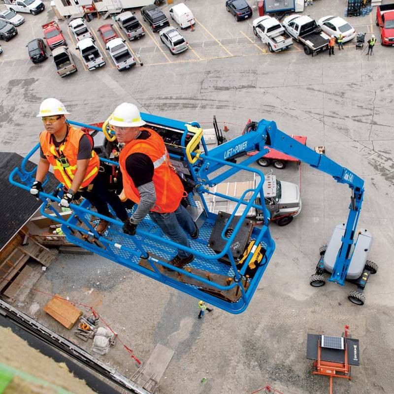 直臂型高空作業平臺 S-80 J 和 S-80 TraX 直臂型高空作業車s-80j-1