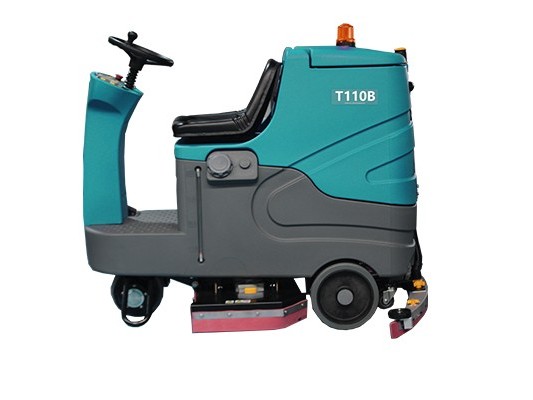 洗地效率大翻身！坦力工業(yè)駕駛洗地機立下汗馬功勞